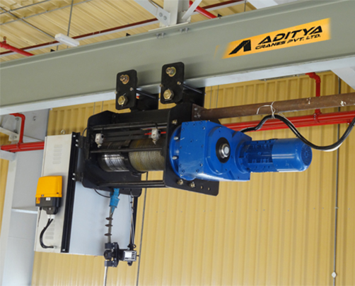 Single Girder EOT Cranes Manufacturer and Supplier